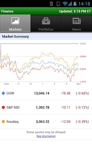 Google Finance - screenshot thumbnail