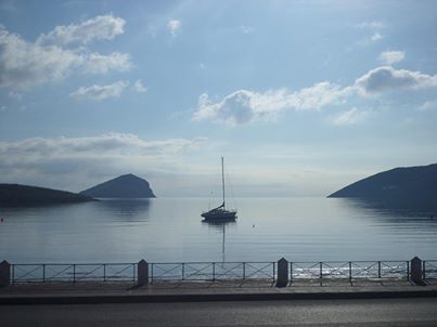 Entitled 'Room with a view' this was sent in by Conor Swift from their hotel room in Porto Rafti, Athens.