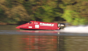 Coniston Power Boat Records Week, bringing together many classes of boats.