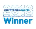 MCS winner of the charity times award