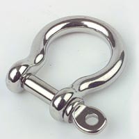 Stainless Steel Bow Shackles