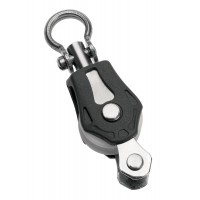 Barton single swivel and becket - Plain sheave block - Size 0