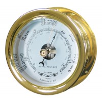 'Capstan' 4" Brass Barometer