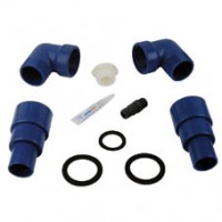 Black water tank hose connection kit