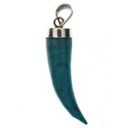 3cm Turquoise Horn Charm