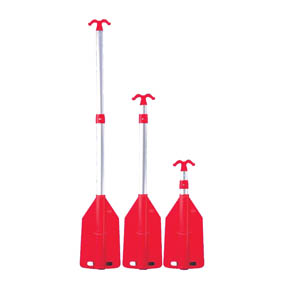 TREM TELESCOPIC PADDLE + HOOK 55-90-130cm