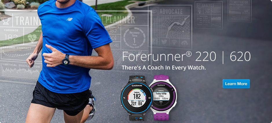 Garmin Forerunner 220 & 620