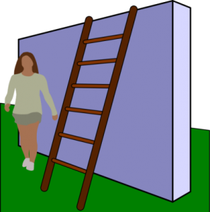 walking under a ladder