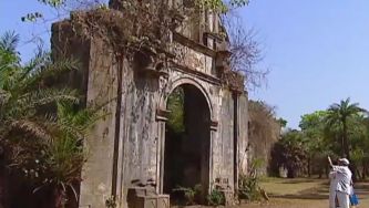 Cidade de Baçaim na Índia