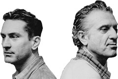 Robert de Niro and his father