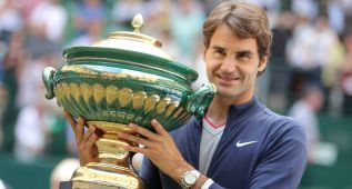 Federer vence a Falla y obtiene
así su séptimo trofeo en Halle