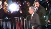 Financier Bernard Madoff passes the gathered press as he arrives at Manhattan Federal court on March 12 2009 in New York City. Madoff was expected to plead guilty to all 11 felony charges brought by prosecutors on financial misdoings, and could end up with a sentence of 150 years in prison. (Photo by Chris Hondros/Getty Images)