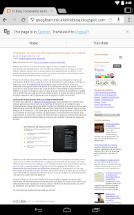 Navegador Chrome: Google - screenshot thumbnail