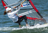 Mayaan Davidovich (ISR) took gold in the women's RS:X fleet