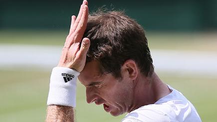 Mystery of Murray anger in defeat