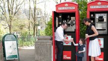 Red BT phone box coffee shop conversion opens in Brighton