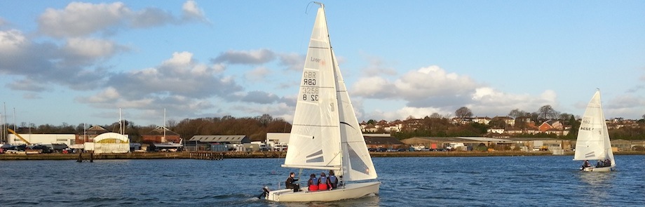 dinghy sailing