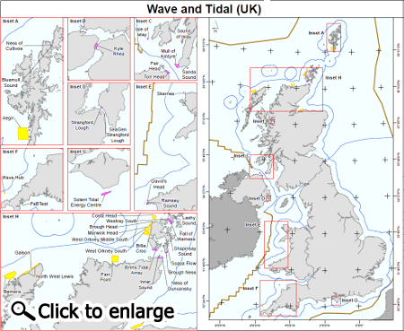 Wave and Tidal Energy Map