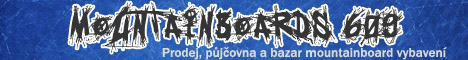 Prodej, půjčovna a bazar mountainboard a kite vybavení zanček MBS, SCRUB.