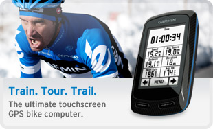 The Ultimate Touchscreen GPS Bike Computer - Edge 800