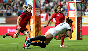 Women's Rugby World Cup winners praised