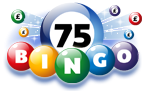 Play 75 Ball Bingo Blue