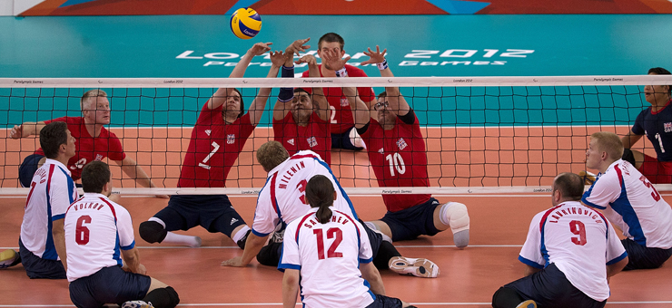 Sitting Volleyball