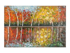 Safavieh Autum Fantasy Diptych Art