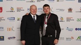 Head of Learning and Development Ted Creighton and World Skills silver winner Jack Ambrose