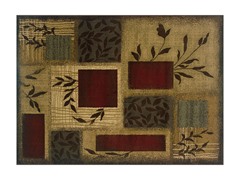 Olivia Area Rug Beige/Red - 5 Sizes