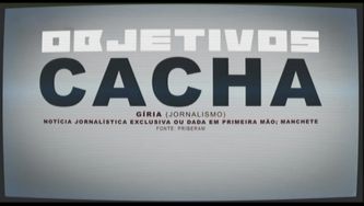 "Cacha" - vocabulário de media