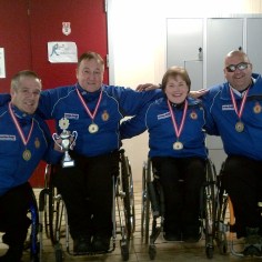 Wheelchair Curling Team - Danish International 2013