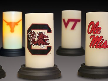 NCAA Flameless Candles