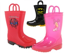 Light-Up Character Rain Boots 3-Styles