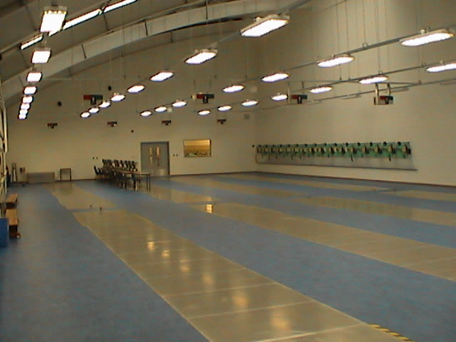 National Training Centre, Bath showing electronic firing points