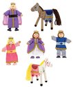 Melissa & Doug  Royal Family Wooden Doll Set