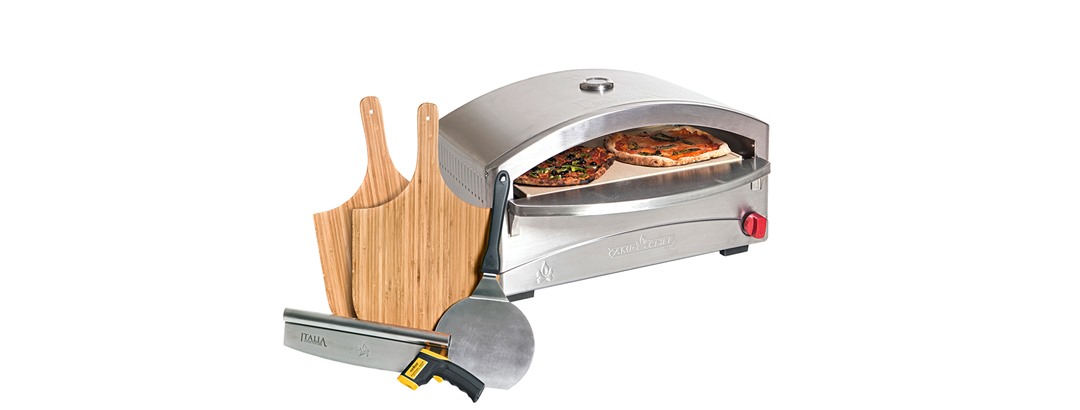 Camp Chef Outdoor Pizza Oven With 5-Piece Bonus Kit