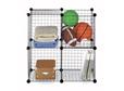 Set of 4 Storage Cubes - Black (14&quot;) for $18.99