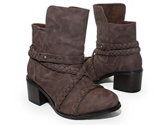 Brianna Braid Wrapped Boot, Brown