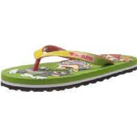 Tom and Jerry Boys Dog Chase Green Flip Flops and House Slippers - 11C UK