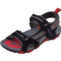 Sparx Men Casual Wear Black and Red Coloured Floaters Size 8 UK - SS429BlackRed-8