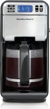 Hamilton Beach 46201 12 Cup Digital Coffeemaker, Stainless Steel