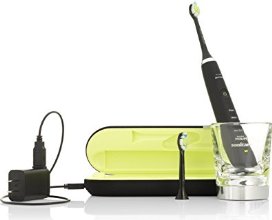 Philips Sonicare HX9352/04 DiamondClean Rechargeable Electric Toothbrush, Black