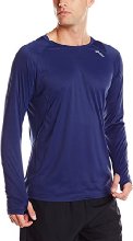 Asics Men's Favorite Long Sleeve Top, True Navy, Medium