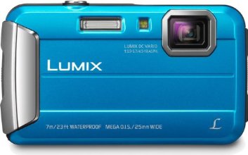 Panasonic Lumix DMC-TS25 16.1 MP Tough Digital Camera with 8x Intelligent Zoom (Blue)