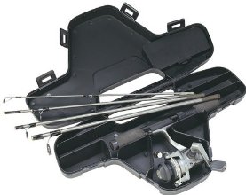 Daiwa Mini System Minispin Ultralight Spinning Reel and Rod Combo in Hard Carry Case