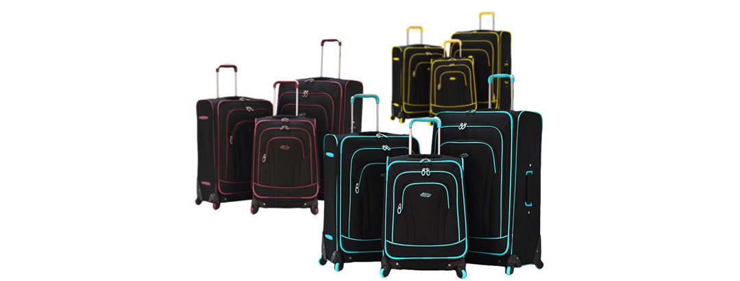 Olympia 3Pc Santa Fe Spinner Luggage - 4 Colors