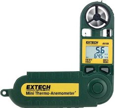 Extech 45158 Mini Waterproof Thermo Anemometer and Humidity Meter