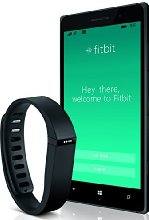 Nokia Lumia 830, Black/Green 16GB (AT&T) Bundled with Fitbit Flex Activity Tracker, Black