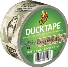 Duck Brand 240812 Duck Dynasty Printed Duct Tape, 1.88 Inches x 10 Yards, Single Roll